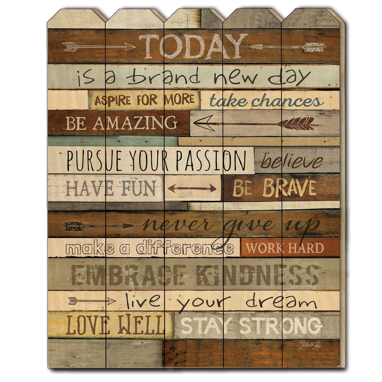 Today is a Brand New Day Unframed Print Wall Art