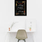 This is Your Time 2 Black Framed Print Wall Art