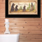 Natures Calling 3 Black Framed Print Bathroom Wall Art