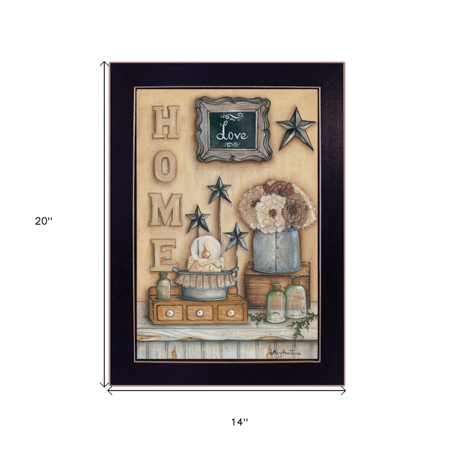 Friends 2 Black Framed Print Wall Art