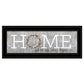 Home Where Our Story Begins Black Framed Print Wall Art