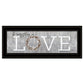 Love Do Everything In Love 1 Black Framed Print Wall Art