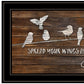 Spread Your Wings And Fly 2 Black Framed Print Wall Art