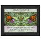 Significance 3 Black Framed Print Wall Art