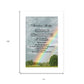 Rainbow Bridge 2 White Framed Print Wall Art