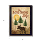 Lone Moose 1 Black Framed Print Wall Art