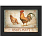 Farm Fresh Black Framed Print Wall Art