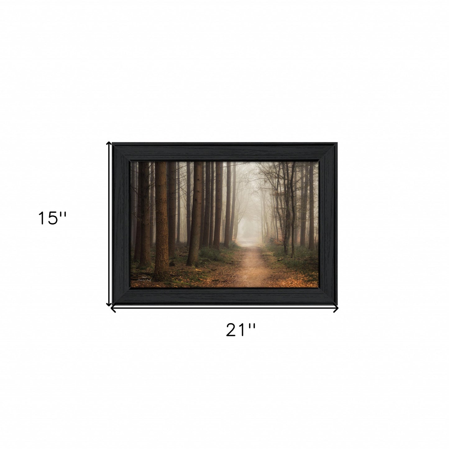 Quiet Black Framed Print Wall Art