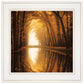 Lochem Reflections 1 White Framed Print Wall Art