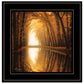 Lochem Reflections 2 Black Framed Print Wall Art