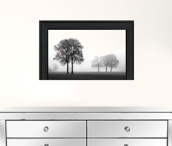 Together Again 3 Black Framed Print Wall Art