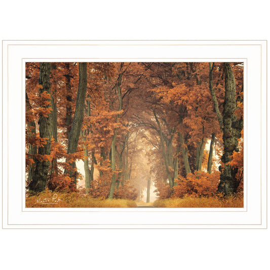 Follow Your Own Way 1 White Framed Print Wall Art