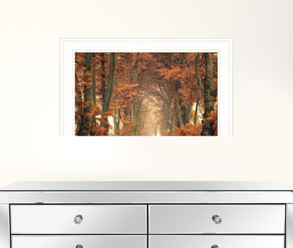 Follow Your Own Way 1 White Framed Print Wall Art