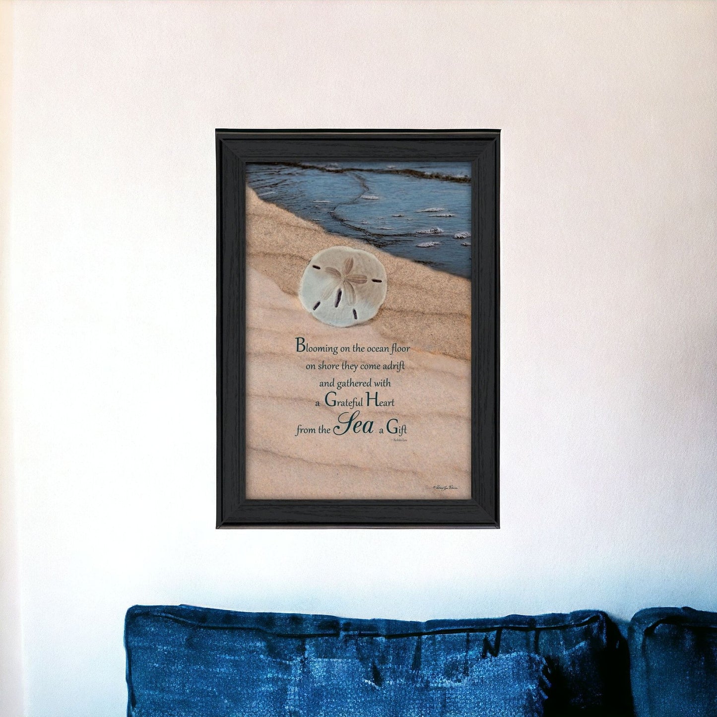 A Gift Black Framed Print Wall Art