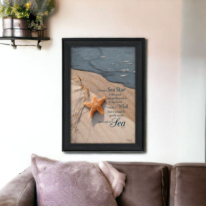 The Wish Black Framed Print Wall Art