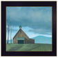 Lonesome Barn 2 Black Framed Print Wall Art