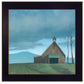 Lonesome Barn 2 Black Framed Print Wall Art