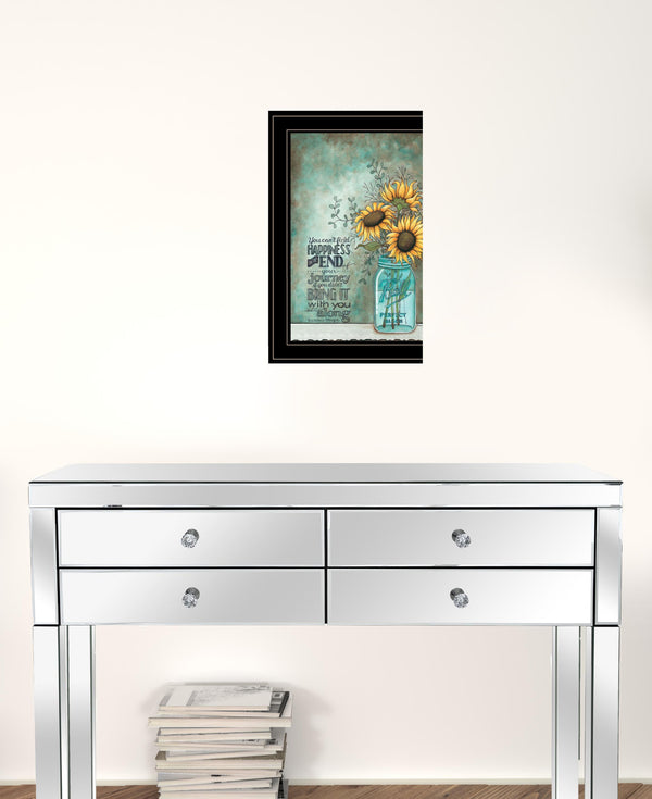 All Along 2 Black Framed Print Wall Art