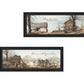 Set Of Two Farms Black Framed Print Wall Art