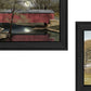 Set Of Two Bridges Black Framed Print Wall Art