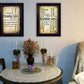 Set Of Two Grandparents Black Framed Print Wall Art