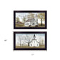 Set Of Two Amazing Grace 1 Black Framed Print Wall Art