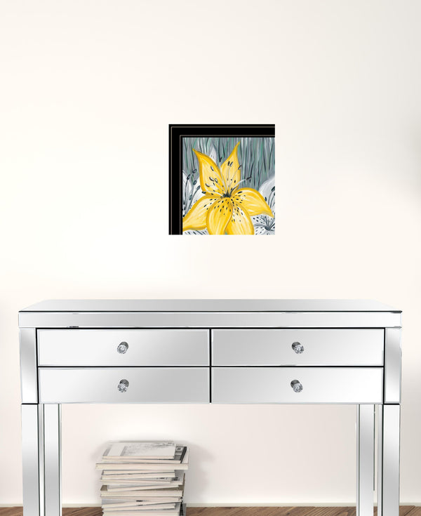 Set Of Two Tiger Lilies 2 Black Framed Print Wall Art