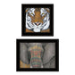 Set Of Two Wildlife II 2 Black Framed Print Wall Art