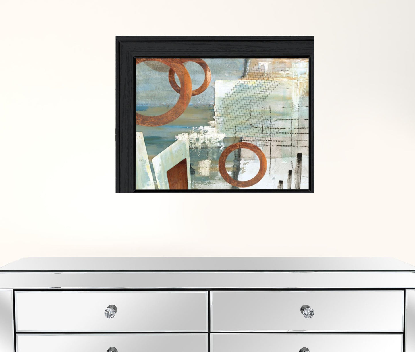 Set Of Two Balance this I and II 2 Black Framed Print Wall Art