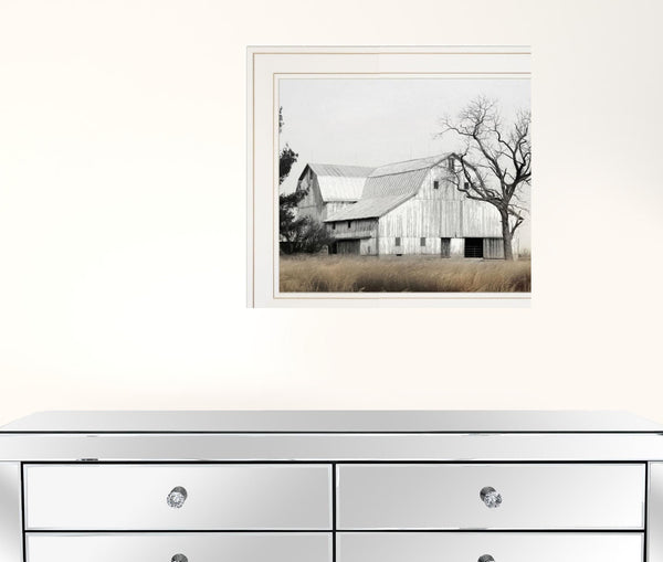 Set Of Two Ohio Fields I 1 White Framed Print Wall Art