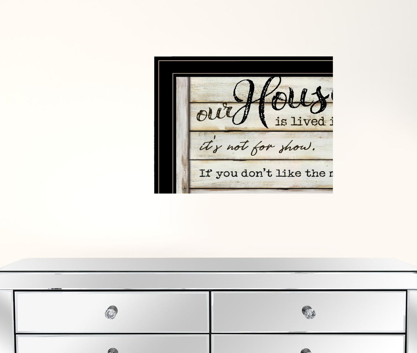 Set Of Two Family Values 2 Black Framed Print Wall Art