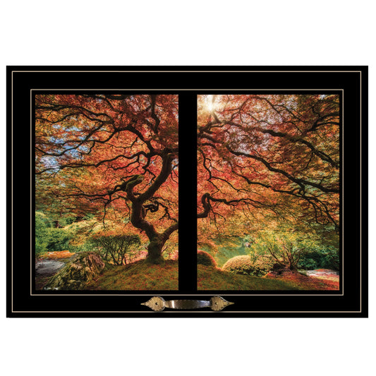 First Colors of Fall I 4 Black Framed Print Wall Art