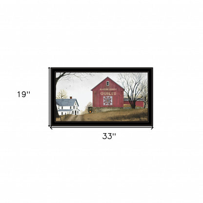 The Quilt Barn 5 Black Framed Print Wall Art