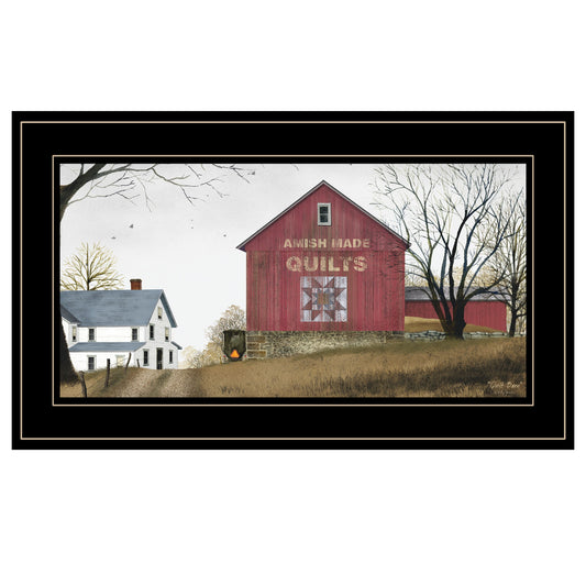 The Quilt Barn 3 Black Framed Print Wall Art