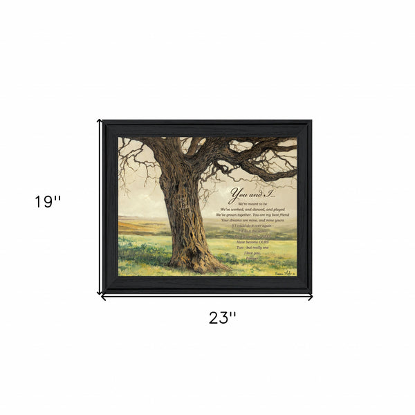 Forever 4 Black Framed Print Wall Art