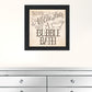 When All Else Fails 4 Black Framed Print Wall Art