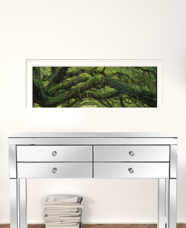 Passage 2 White Framed Print Wall Art