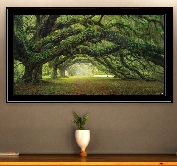 Passage 3 Black Framed Print Wall Art