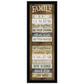 Family Rules Shutter 4 Black Framed Print Wall Art