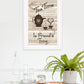 Tea Time is Friends Time 1 White Framed Print Kitchen Wall Art