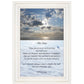 This Day 1 White Framed Print Wall Art