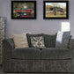 Set Of Two Bridges of 2 Black Framed Print Wall Art