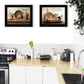 Set Of Two By Grace 3 Black Framed Print Wall Art