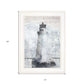 Lighthouse 1 White Framed Print Wall Art