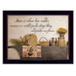 Home Is Where Love Resides 3 Black Framed Print Wall Art