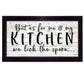 We lick the Spoon 3 Black Framed Print Kitchen Wall Art