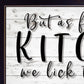 We Lick The Spoon 3 Black Framed Print Wall Art