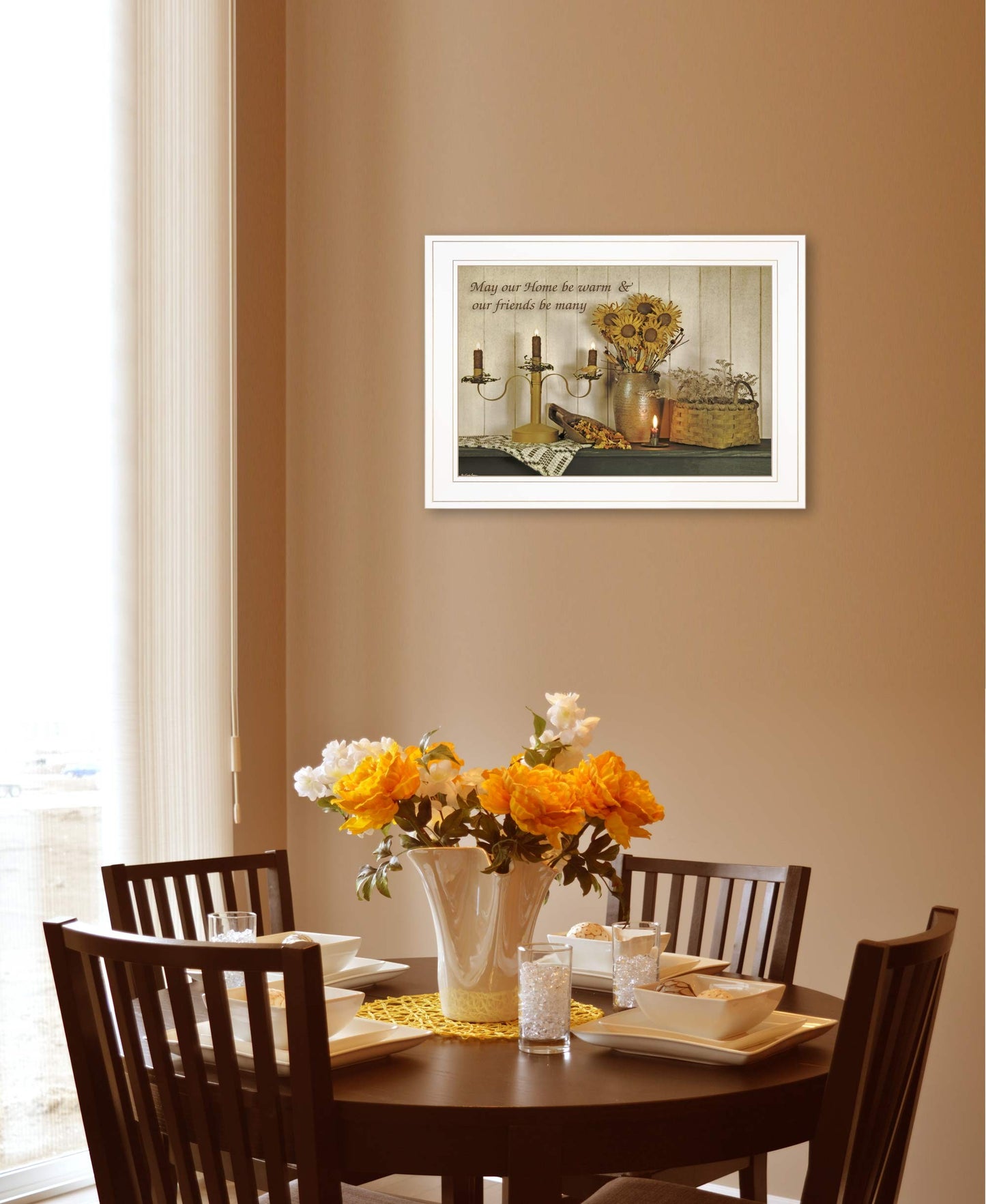 Our Home 2 White Framed Print Wall Art