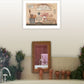 Wash Room 2 White Framed Print Bathroom Wall Art