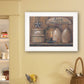 Love Abides Here Shelf 2 White Framed Print Wall Art